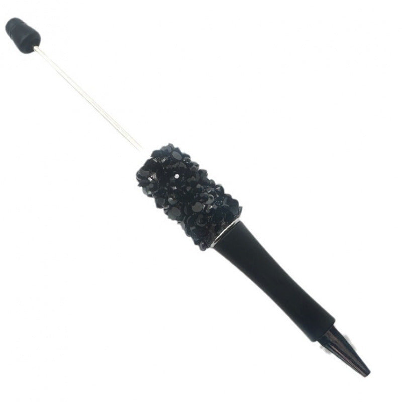 Wholesale DIY Sequin Bead Pen Colorful Resin Ballpoint Pen